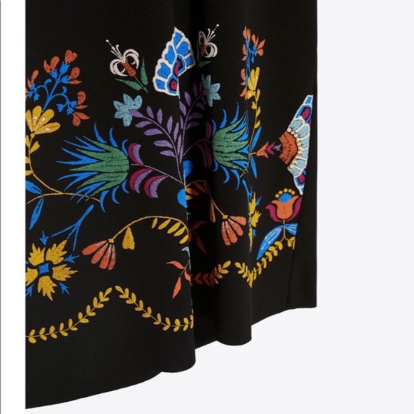 Zara Rubberized Print Dress NWT - Picture 2 of 12